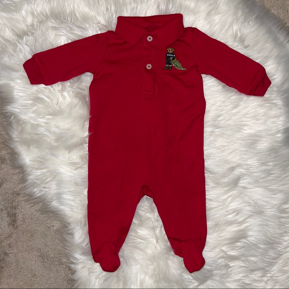 Ralph Lauren 3 months Christmas one piece